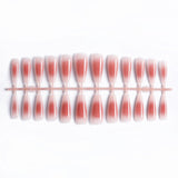24pcs Press on Nails Gradient Nails Fake Nail Tips Nail Tips No Brand A73 