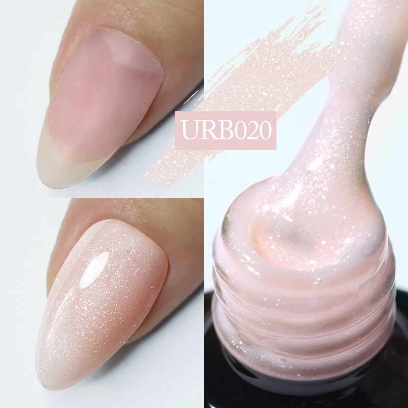 Glitter Rubber Base Gel URB020 7ml