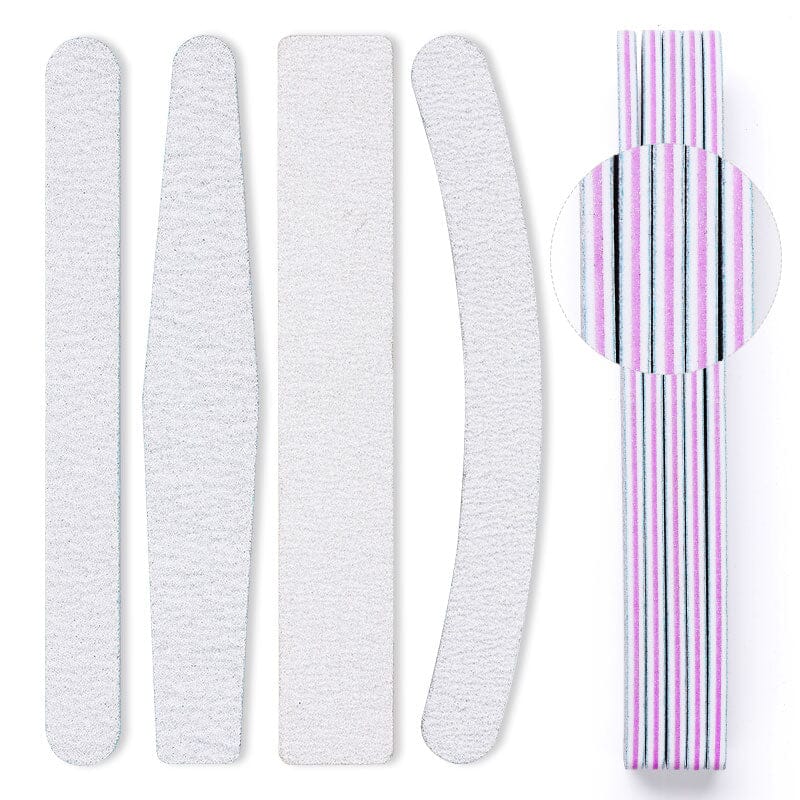 5pcs Nail Files Set 100/180 Tools & Accessories No Brand 