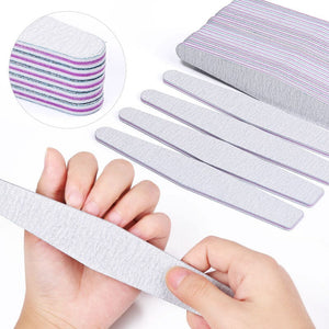 5pcs Nail Files Set 100/180 Tools & Accessories No Brand 