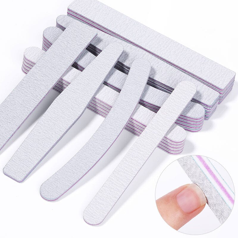 5pcs Nail Files Set 100/180 Tools & Accessories No Brand 