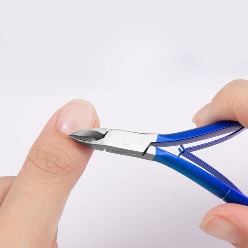 Blue Purple Gradient Colors Cuticle Nippers Tools & Accessories No Brand 
