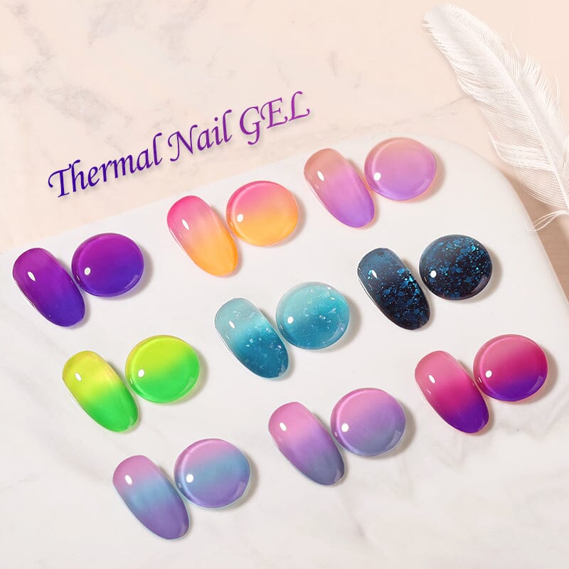 Thermal Nail Gel Polish 7ml Gel Nail Polish LILYCUTE 