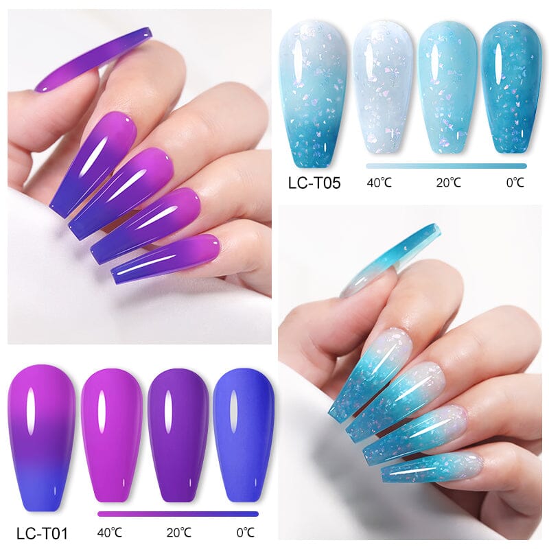 Thermal Nail Gel Polish 7ml Gel Nail Polish LILYCUTE 