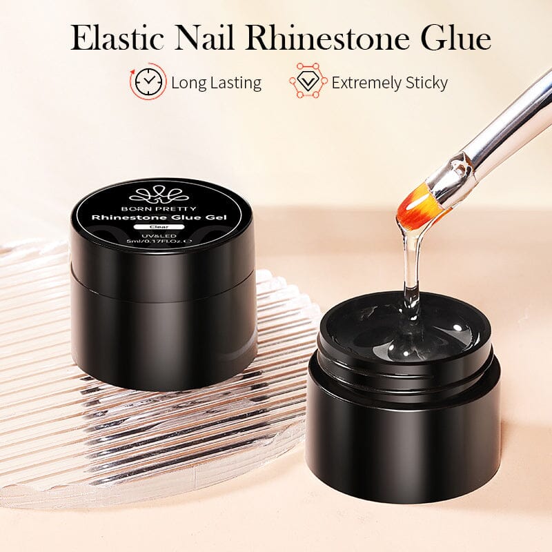 Rhinestone Glue Gel 5ml Gel Nail Polish BORN PRETTY 
