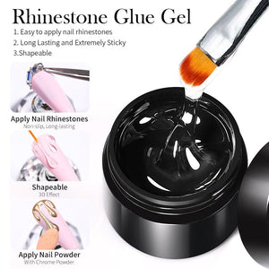 Rhinestone Glue Gel 5ml Gel Nail Polish BORN PRETTY 