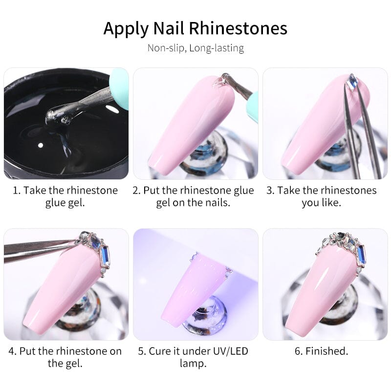 Rhinestone Glue Gel 5ml Gel Nail Polish BORN PRETTY 