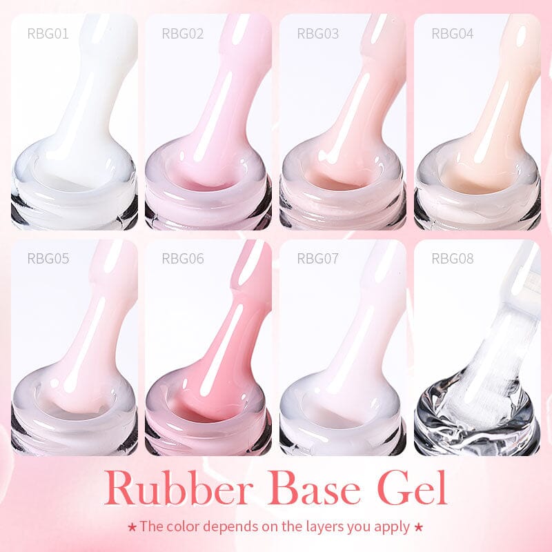 Rubber Base Gel 15ml Gel Nail Polish BORN PRETTY 