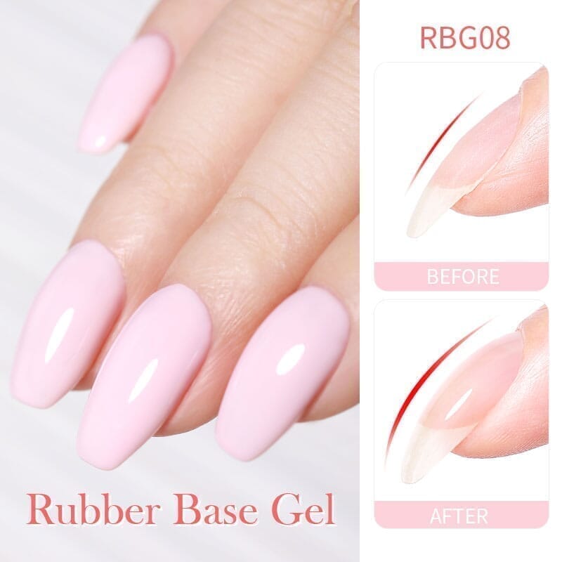 Rubber Base Gel RBG08 15ml Gel Nail Polish BORN PRETTY 