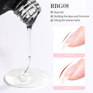Rubber Base Gel RBG07 15ml Gel Nail Polish BORN PRETTY 