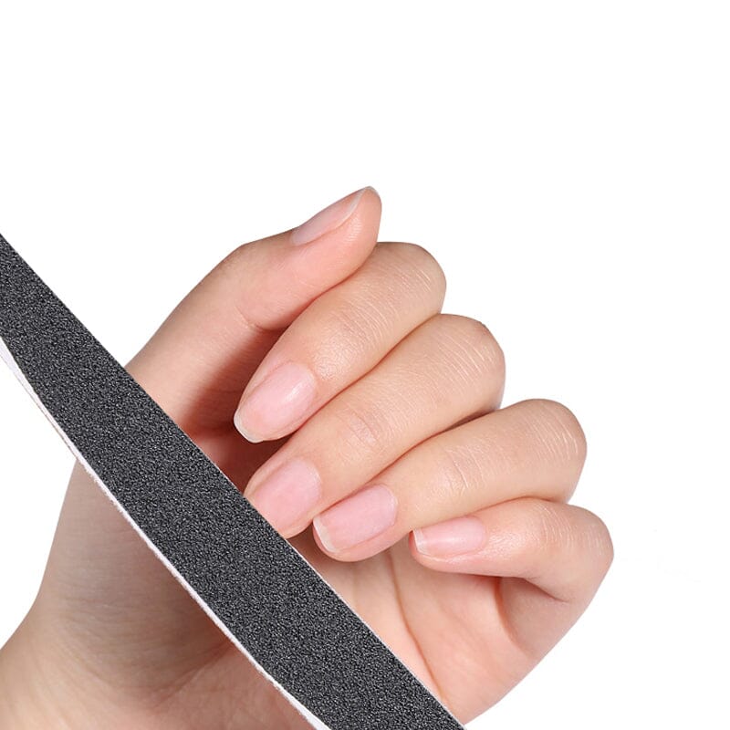 5pcs Black Nail Files 180/180 Tools & Accessories No Brand 