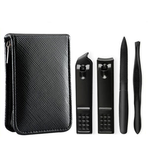 4pcs Kit Nail Clippers Tweezers Nail File Tools & Accessories No Brand 