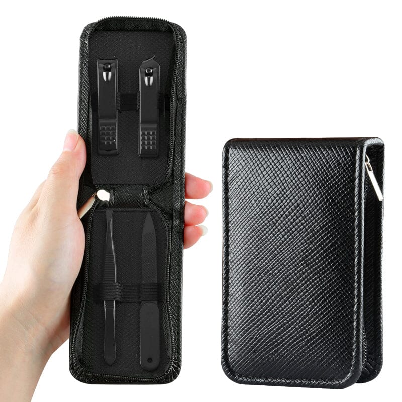 4pcs Kit Nail Clippers Tweezers Nail File Tools & Accessories No Brand 