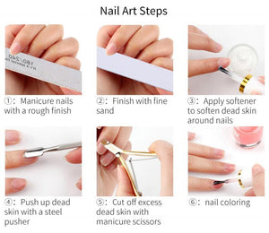 Manicure Sanding Strip Nail File Tools & Accessories No Brand 