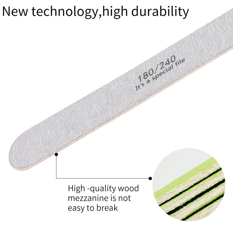 Manicure Sanding Strip Nail File Tools & Accessories No Brand 