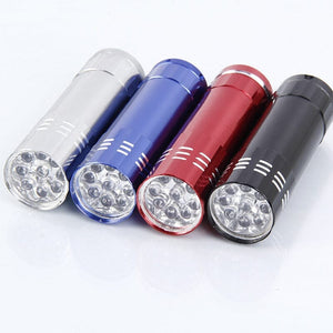 Gray Flashlight UV LED Nail Dryer Lamp Tools & Accessories No Brand 