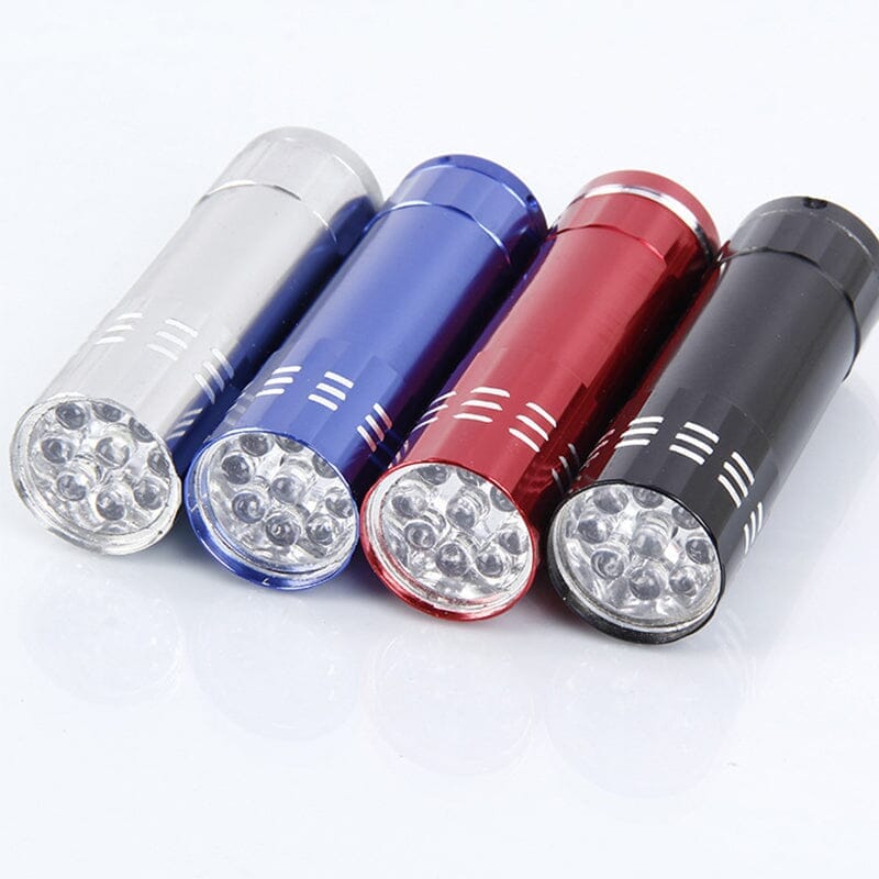 Gray Flashlight UV LED Nail Dryer Lamp Tools & Accessories No Brand 