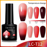 Thermal Nail Gel Polish 7ml Gel Nail Polish LILYCUTE LC-T12 