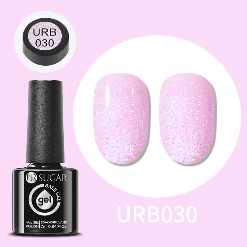 Glitter Rubber Base Gel URB030 7ml