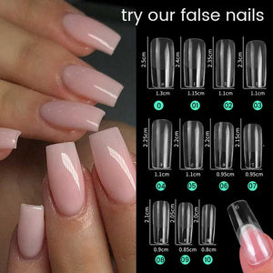 550pcs Soft Gel Tips Nail Tips No Brand 