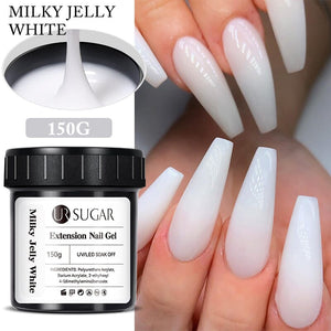 Extension Nail Gel 150g Extension Nail Gel UR SUGAR Milky Jelly White 