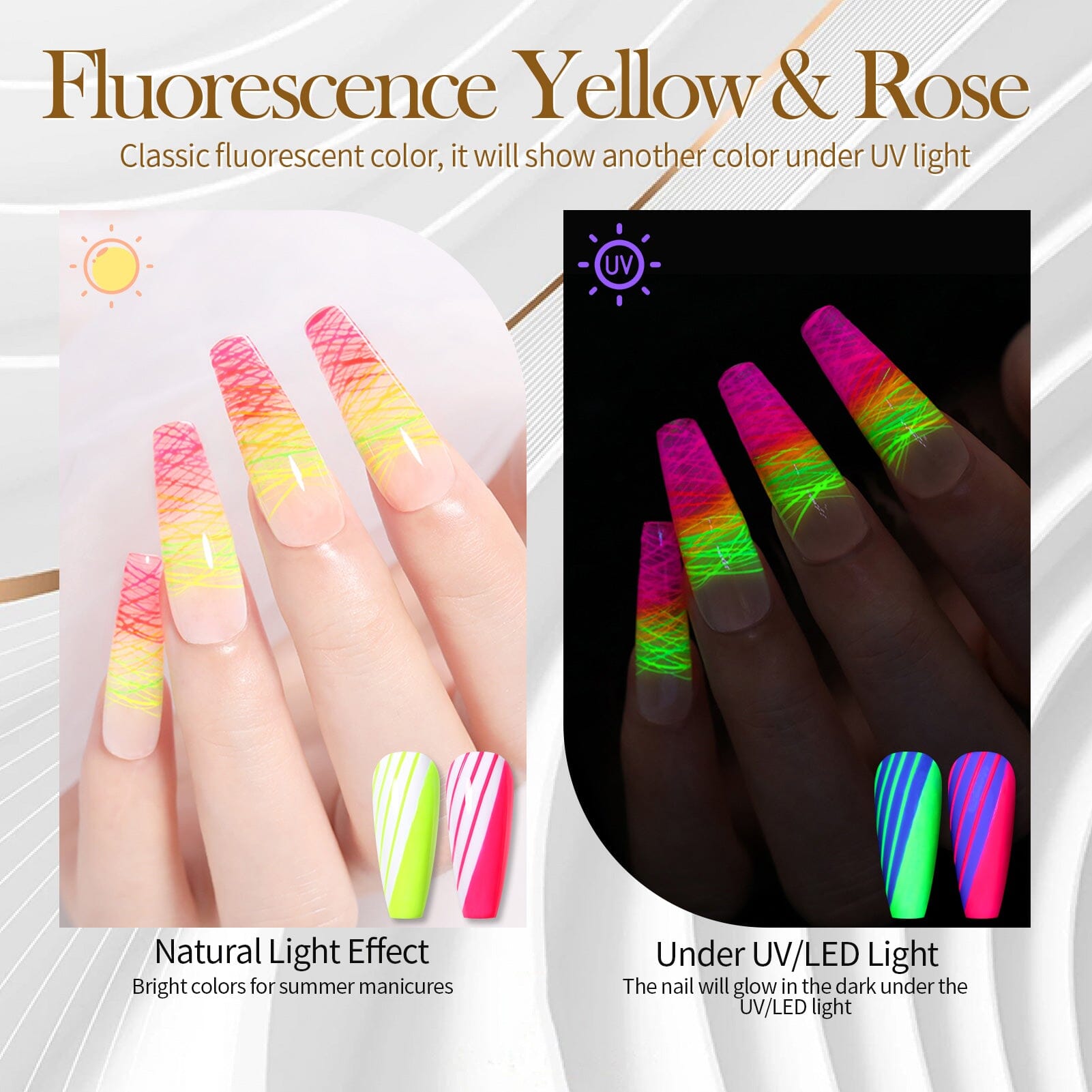 6 Colors Spider Nail Gel 5g Gel Nail Polish BORN PRETTY 