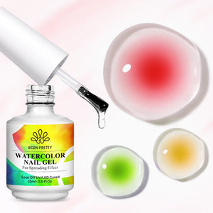 Clear Watercolor Gel Polish 15ml Gel Nail Polish BORN PRETTY 