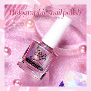 Pink Iridescent Nail Polish 10ml Nail Polish BORN PRETTY 