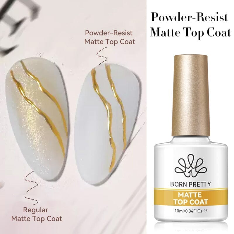 Base Top Coat 10ml Gel Nail Polish BORN PRETTY 