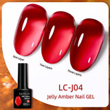 Jelly Amber Nail Gel 7ml Gel Nail Polish LILYCUTE LC-J04 