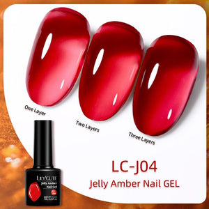 Jelly Amber Nail Gel 7ml Gel Nail Polish LILYCUTE LC-J04 