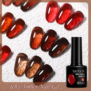 Jelly Amber Nail Gel 7ml Gel Nail Polish LILYCUTE 