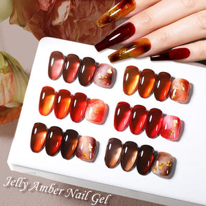 Jelly Amber Nail Gel 7ml Gel Nail Polish LILYCUTE 