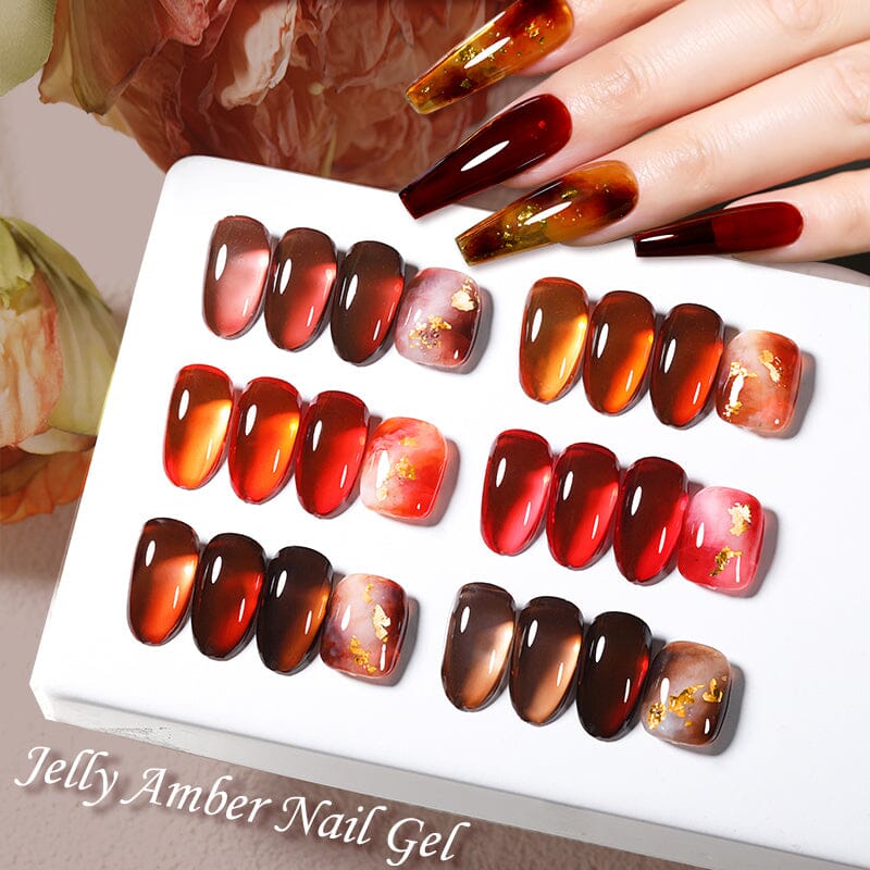 Jelly Amber Nail Gel 7ml Gel Nail Polish LILYCUTE 