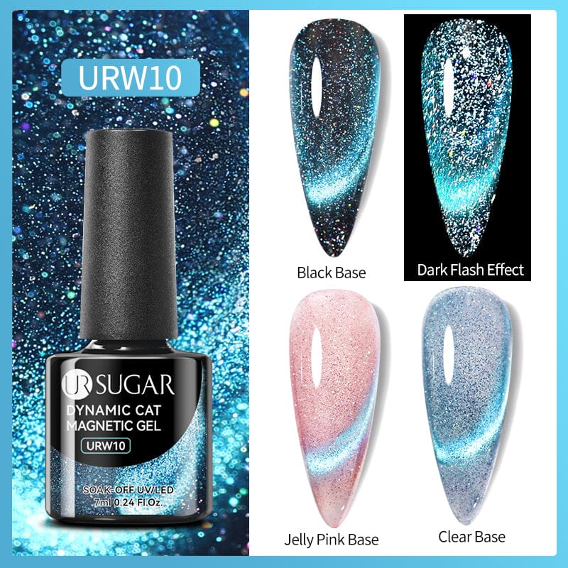Dynamic Cat Magnetic Gel 7ml Gel Nail Polish UR SUGAR URW10 