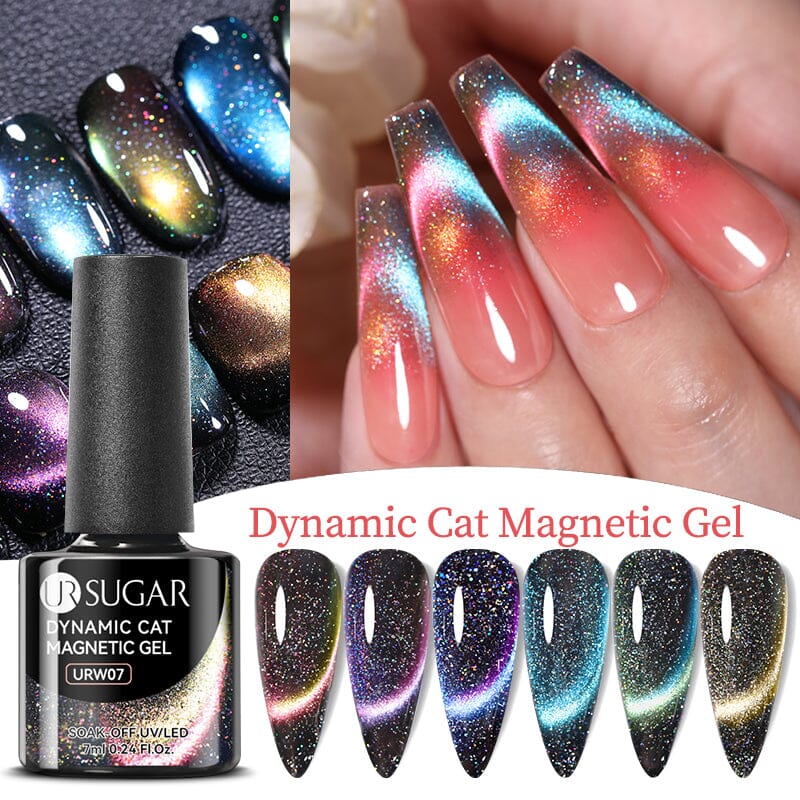Dynamic Cat Magnetic Gel 7ml Gel Nail Polish UR SUGAR 