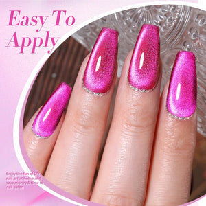 Cat Magnetic Gel Polish MY112 Dark Plum Sauce 10ml Gel Nail Polish BORN PRETTY 