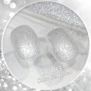 Silver Glitter Gel Polish CG105 10ml Gel Nail Polish BORN PRETTY 