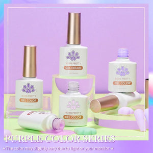 Purple Color Gel Polish CG046 10ml Gel Nail Polish BORN PRETTY 