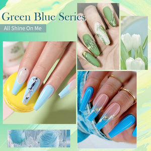 Green Blue Series Color Gel Polish 10ml Gel Nail Polish BORN PRETTY 
