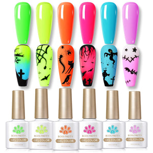 Neon Gel Polish 10ml Gel Nail Polish BORN PRETTY 