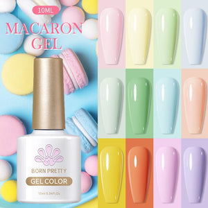Macaron Colors Gel Polish 10ml Gel Nail Polish BORN PRETTY 