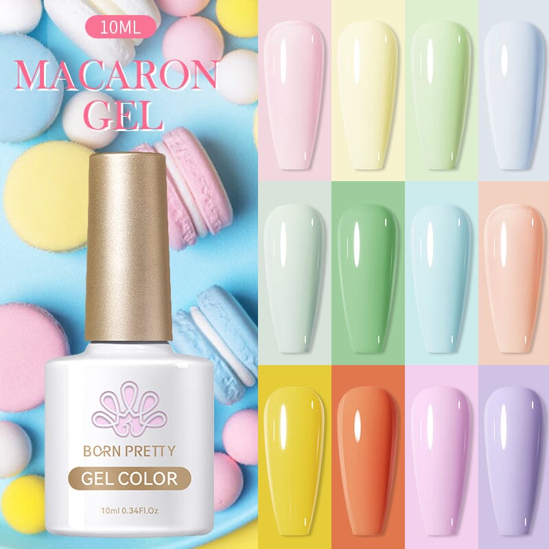Macaron Colors Gel Polish 10ml Gel Nail Polish BORN PRETTY 