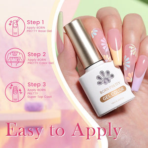 Macaron Colors Gel Polish 10ml Gel Nail Polish BORN PRETTY 