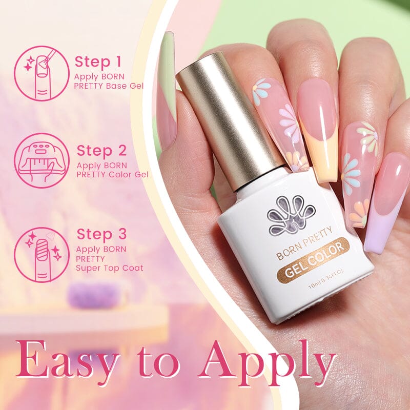 Macaron Colors Gel Polish 10ml Gel Nail Polish BORN PRETTY 