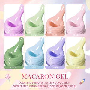 Macaron Colors Gel Polish 10ml Gel Nail Polish BORN PRETTY 