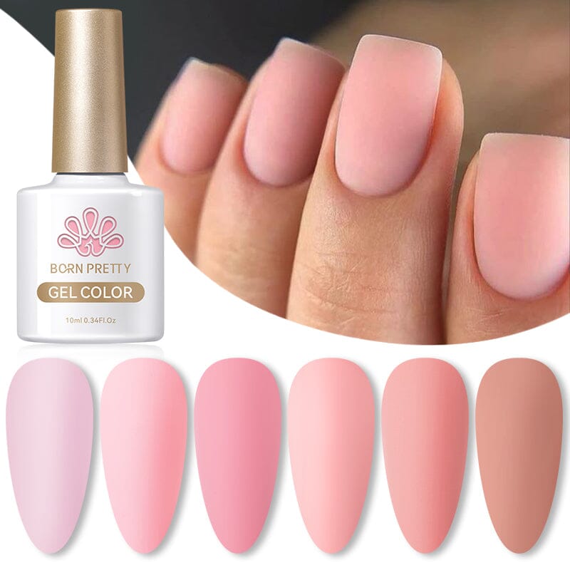 Pink Series Color Gel Polish 10ml Gel Nail Polish BORN PRETTY 