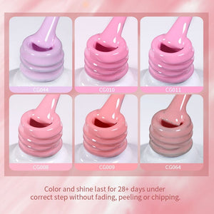 Pink Series Color Gel Polish 10ml Gel Nail Polish BORN PRETTY 