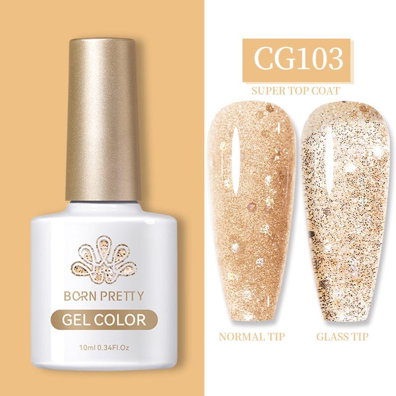Glitter Color Gel Polish 10ml Gel Nail Polish BORN PRETTY 