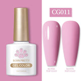 Pink Color Gel Polish CG011 10ml Gel Nail Polish BORN PRETTY 